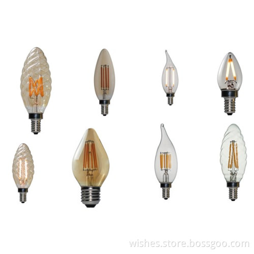 C32 LED edison bulb